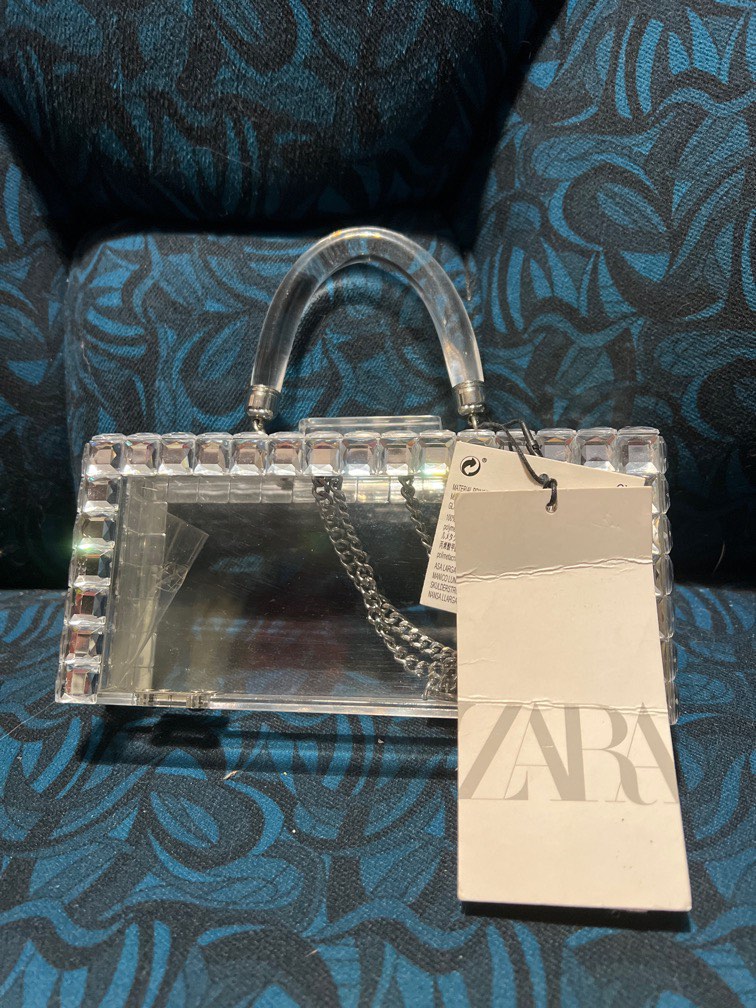 Transparent hotsell handbag zara