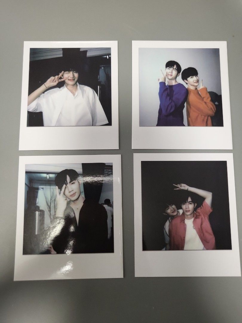 ZEENUNEW CHINESE ALBUM BECAUSE OF YOU OFFICIAL POLAROID