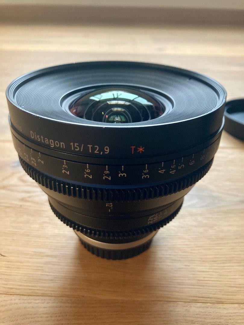 ZEISS Compact Prime CP2 Cine Lens (EF Mount)set of 5, Photography, Lens