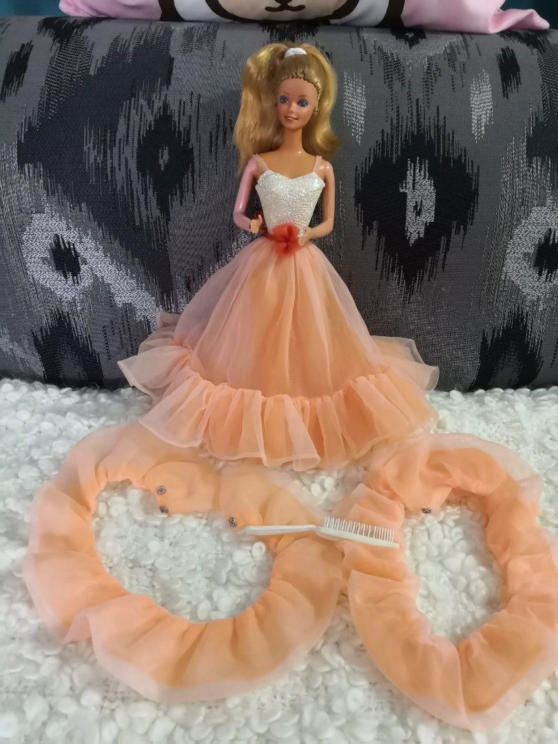 1984 Peaches and Cream Barbie, Hobbies & Toys, Toys & Games on Carousell