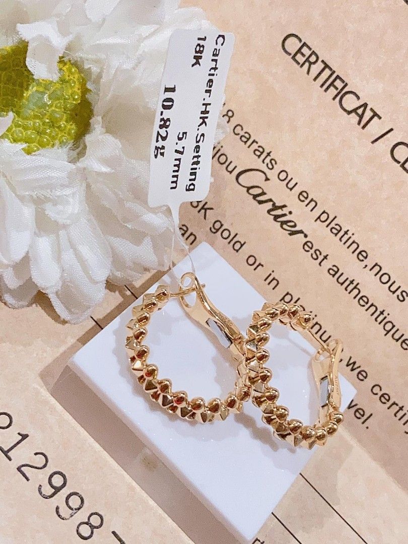 Cartier hoops shop