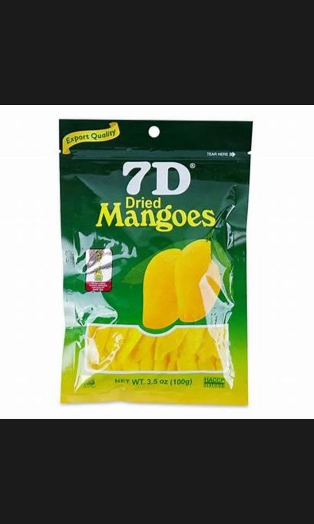 7D dried mangoes, Food & Drinks, Packaged & Instant Food on Carousell