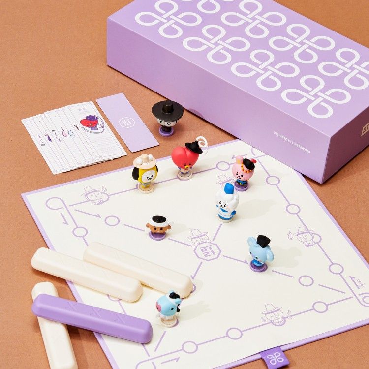 現貨] BT21 Board Game - Yut-Nori Edition, 興趣及遊戲, 收藏品及