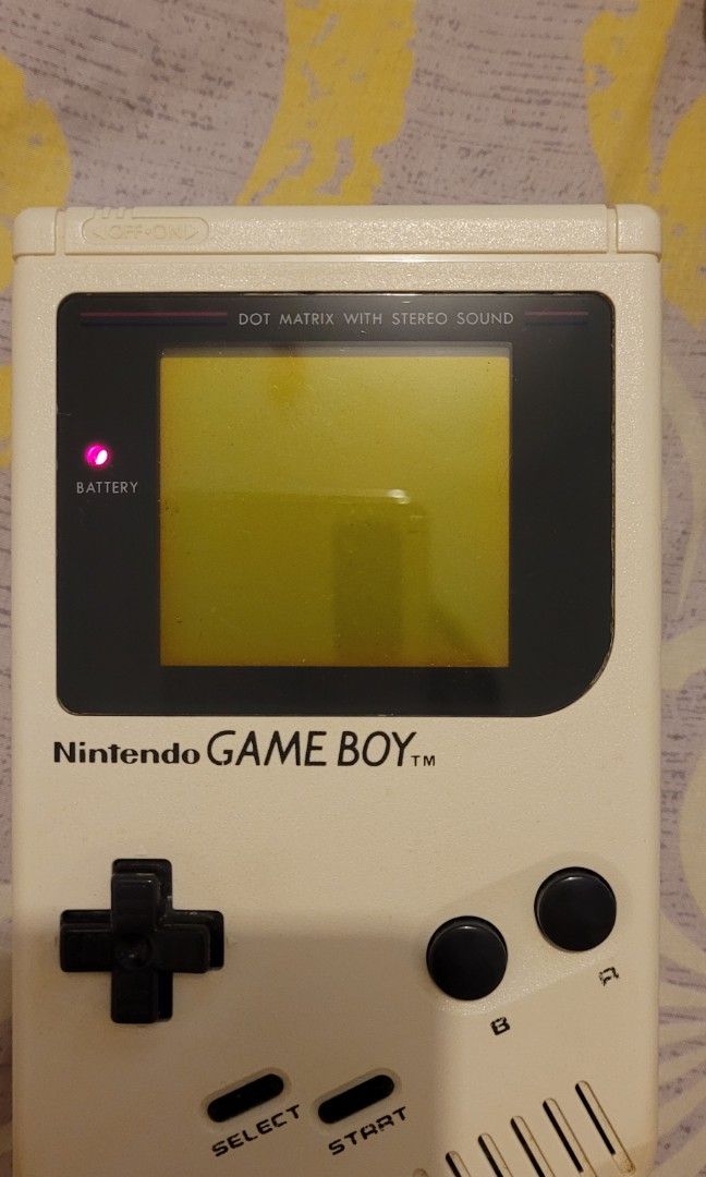 元祖初代絕版白色任天堂nintendo gameboy 連3盒遊戲帶, 電子遊戲, 電子