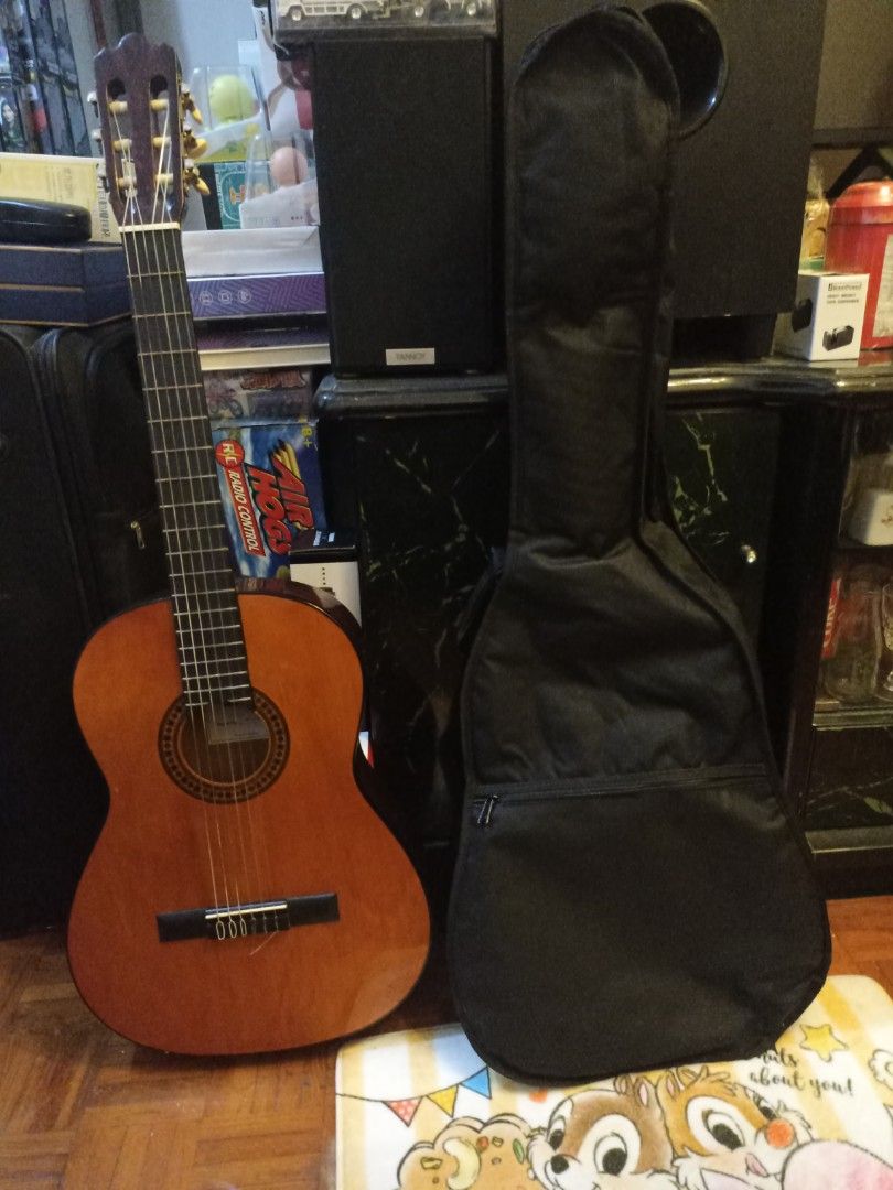 通利TOM LEE 購入/ SCG-V093C 木結他連套, 興趣及遊戲, 音樂、樂器& 配件, 樂器- Carousell