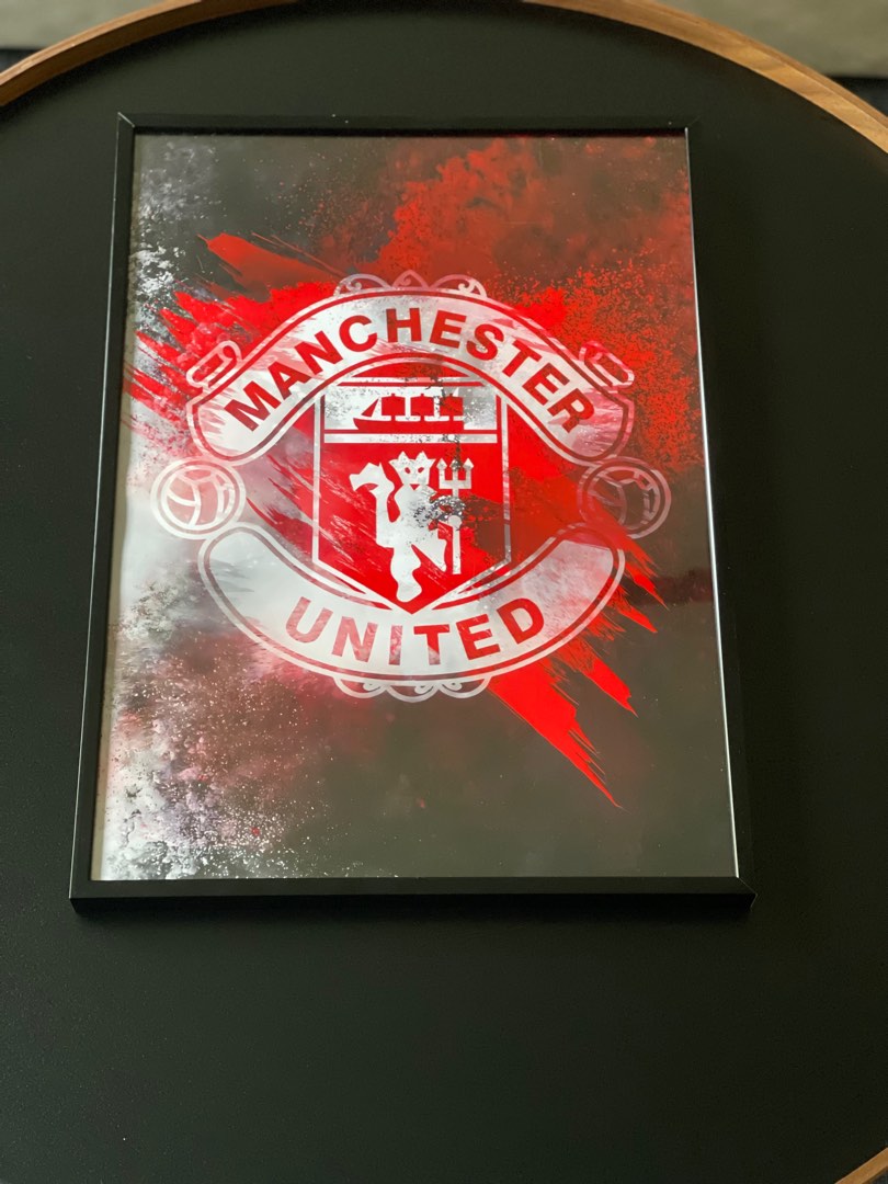 A3 size man utd painting, Hobbies & Toys, Stationery & Craft, Art