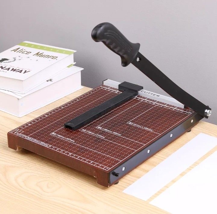 [SG] A4 Paper Cutter Trimmer Guillotine Ruler Precision Photo Portable ...