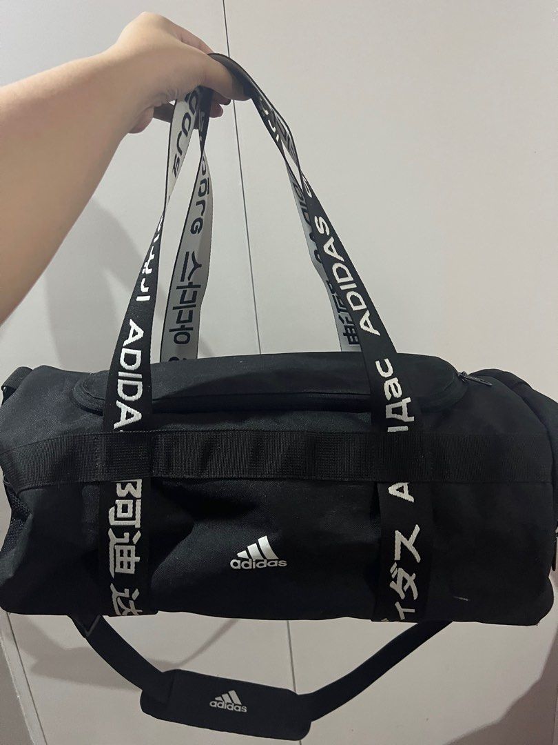 ADIDAS Gym Bag (Black), Women's Fashion, Bags & Wallets, Crossbody