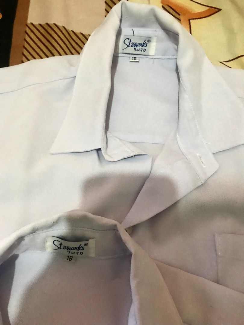 ADT Montessori School Uniform Boy (Category: Tshirts & Polo Shirts ) located in Pasig City. Submitted by aonihsedlrs_fabshop (Listing ID 1211582557, Image 3). Description: take all 490only with patches . 1 set of PE uniform. ok p po eto nag transfer lng nag school ang anak ko kya hindi nya n maggamit. ung pants free nlng png Grade 4-6.
