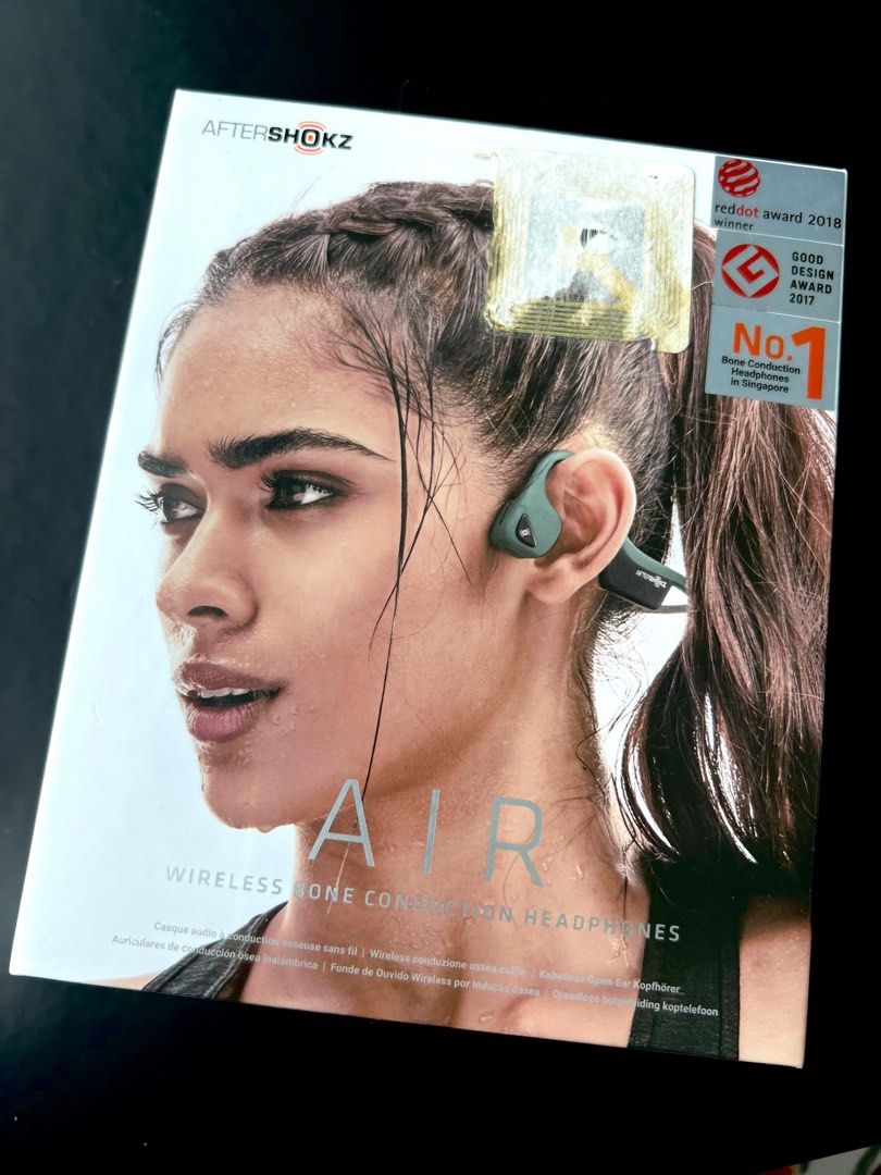 Aftershokz Trekz Air AS650 Forest Green, Audio, Headphones & Headsets ...