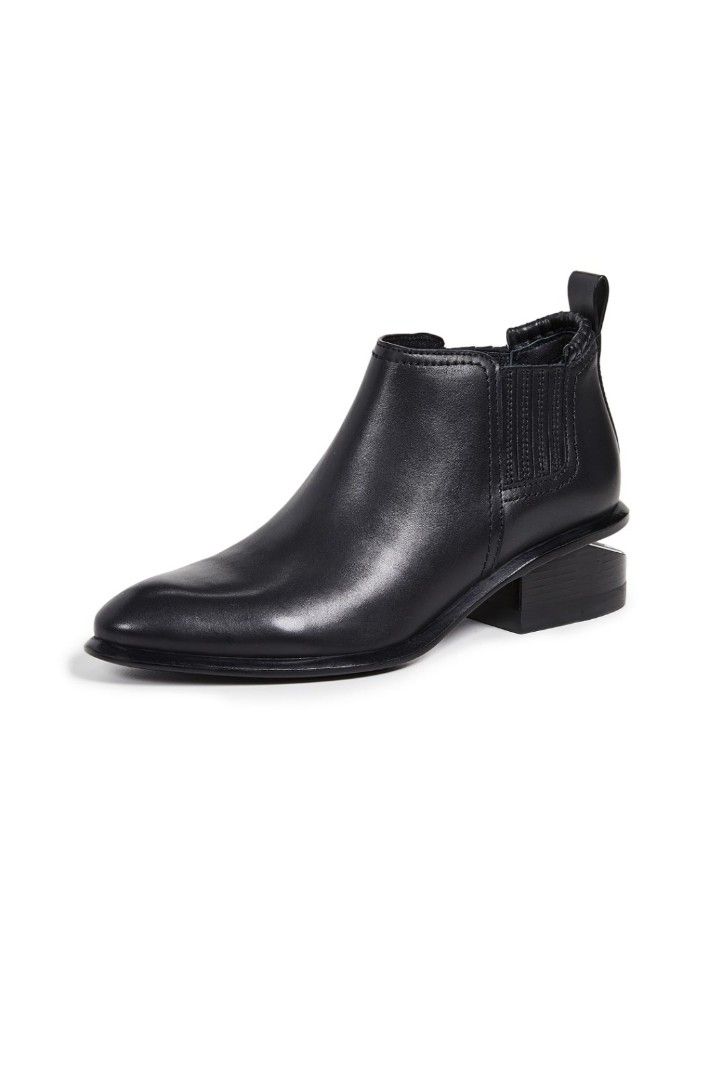 Alexander wang kori suede sale booties
