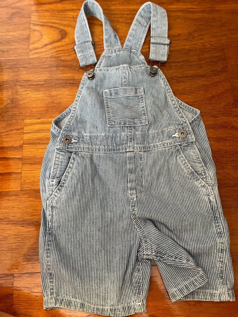Anko baby denim overalls romper, Babies & Kids, Babies & Kids Fashion