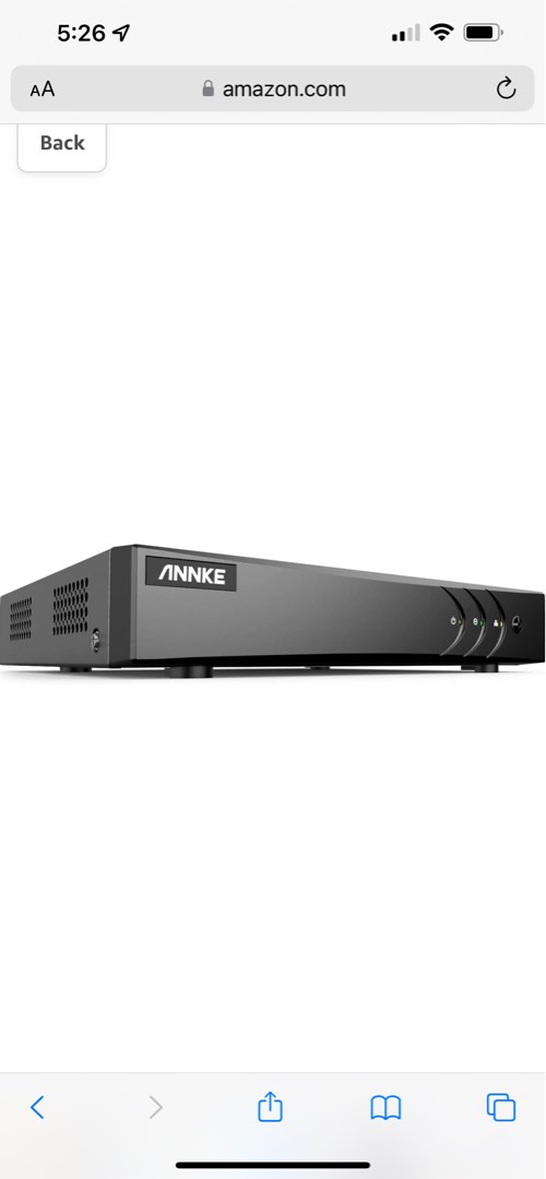 ANNKE 5MP Lite H.265+ Security DVR Recorder with AI Human/Vehicle