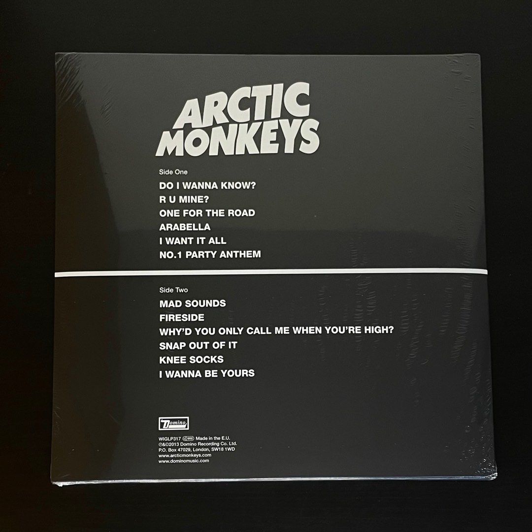 Arctic Monkeys AM vinyl Lp record, Hobbies & Toys, Music & Media, Vinyls on Carousell