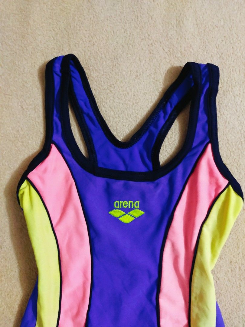 ARENA GIRL'S MULTI COLORED ONE PIECE SWIMSUIT, Babies & Kids, Babies