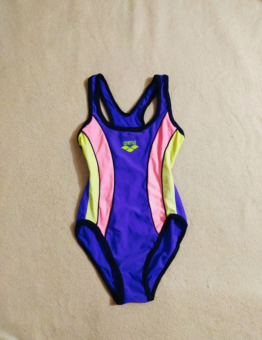 ARENA GIRL'S MULTI COLORED ONE PIECE SWIMSUIT, Babies & Kids, Babies