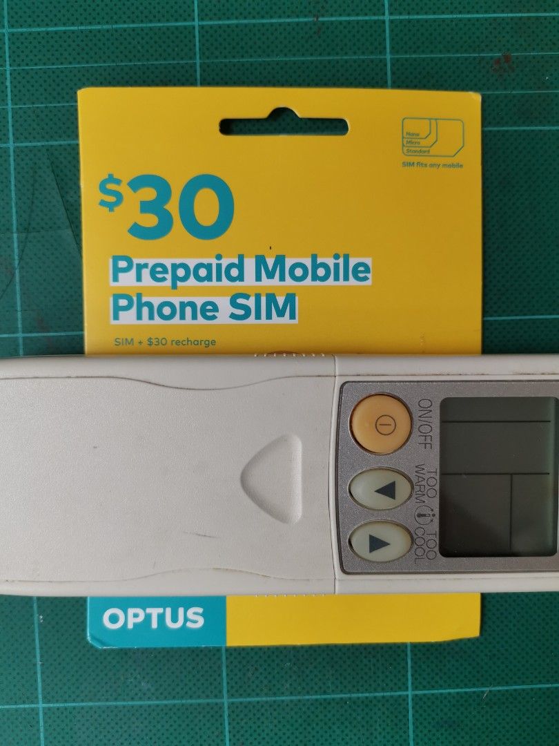 Australian prepaid sim card optus, Mobile Phones & Gadgets, Mobile