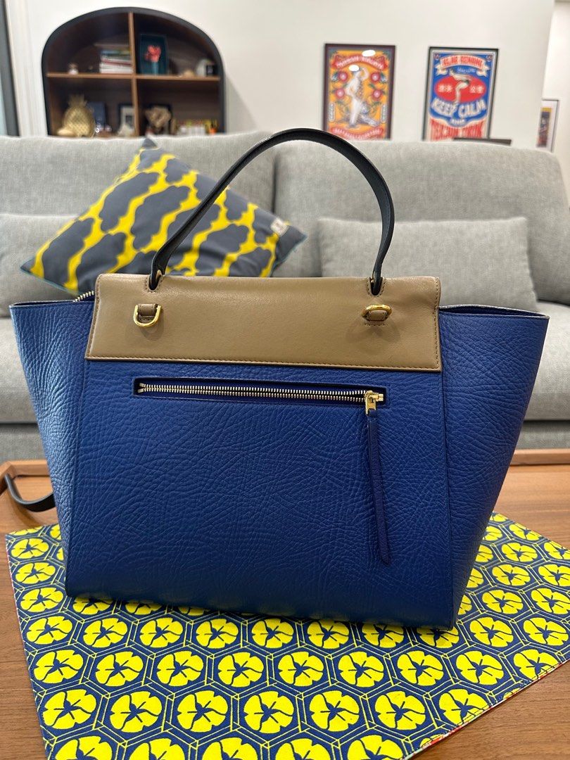 Authentic Celine Belt Bag (Mini size, Tri-colour), Luxury, Bags