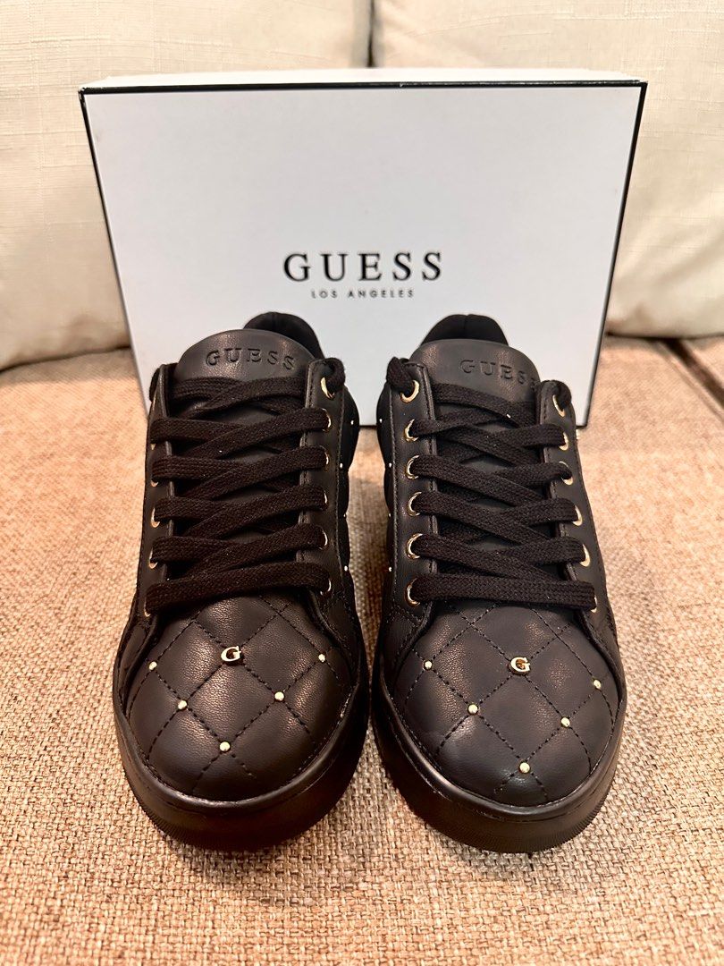 Authentic GUESS Studded Sneakers (Category: Sneakers) located in Bulacan. Submitted by ecache (Listing ID 1211558947, Image 1). Description: 💯Authentic items from 🇺🇸🇨🇦 👍🏻Money back if proven counterfeit ✨Brand new, onhand, ready for shipping ❌No to lowballers ✅Open for layaway .