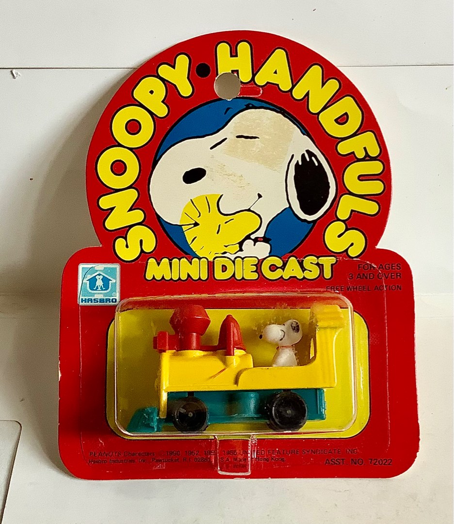 Aviva Snoopy Handfuls Mini Diecast (Snoopy in Loco/ made in Hong