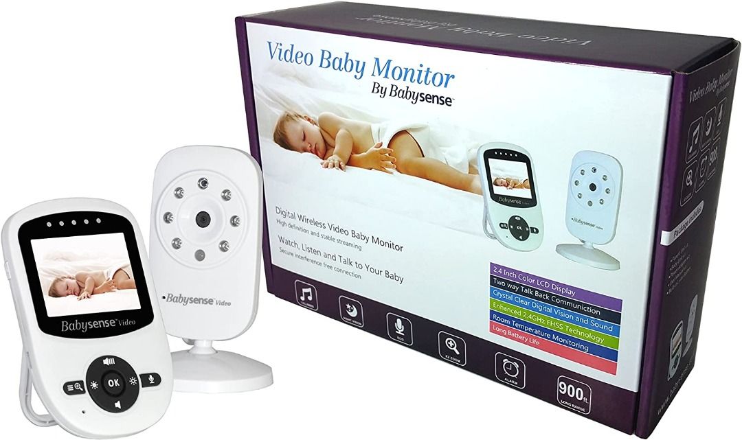 Babysense video baby monitor with infrared night vision discount