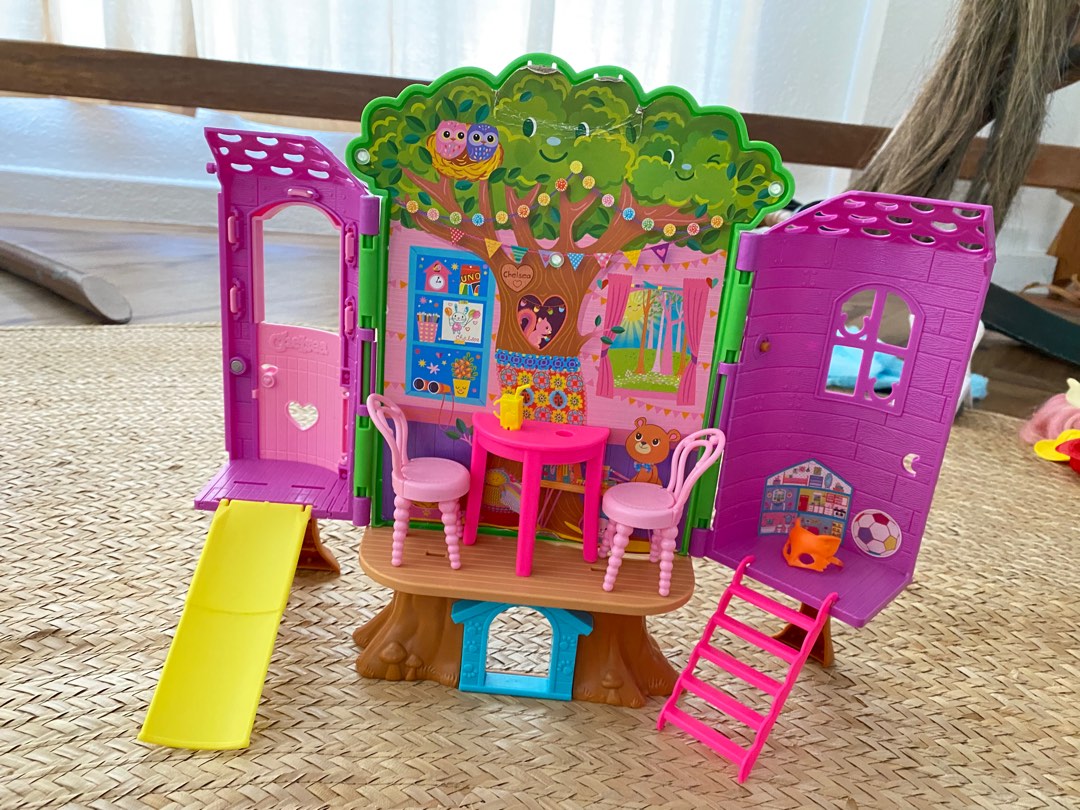Barbie Chelsea doll house, Hobbies & Toys, Toys & Games on Carousell