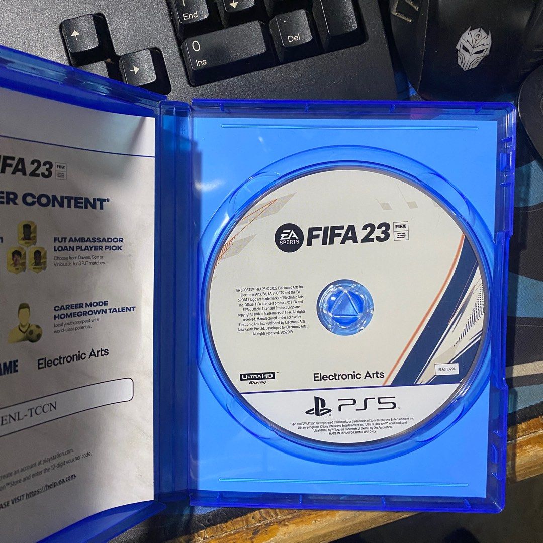 BD PS5 FIFA 23 kaset second FIFA 2023 PlayStation 5, Video Game, Game