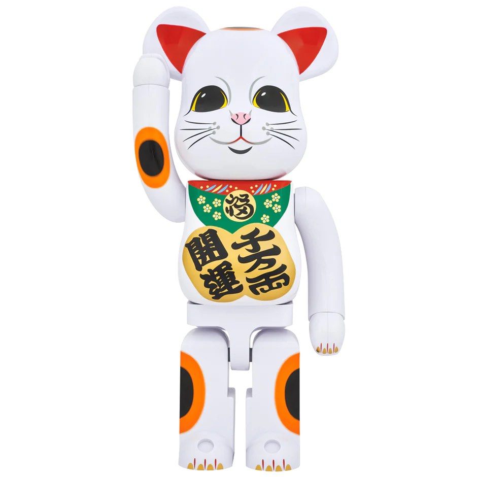 招き猫招き猫 be@rbrick 400％ 開運 千万両 ベアブリック 縁起物 - その他