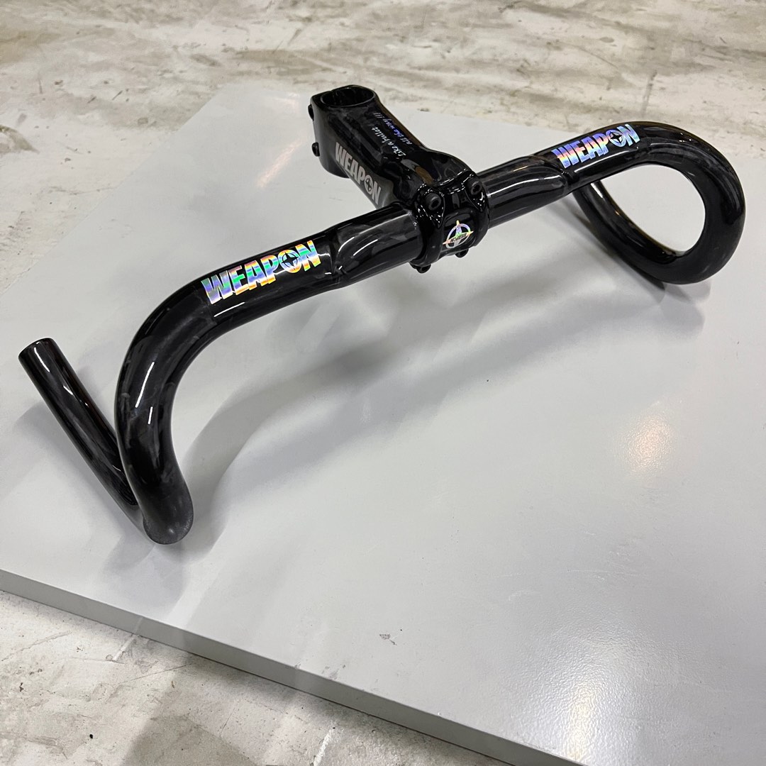 Bicycle drop bar weapon carbon drop bar fixie drop bar carbon seat pose fixie seat pose carbon steam fixie steam Sports Equipment Bicycles Parts Bicycles on Carousell