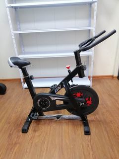 Black Spinning Bike