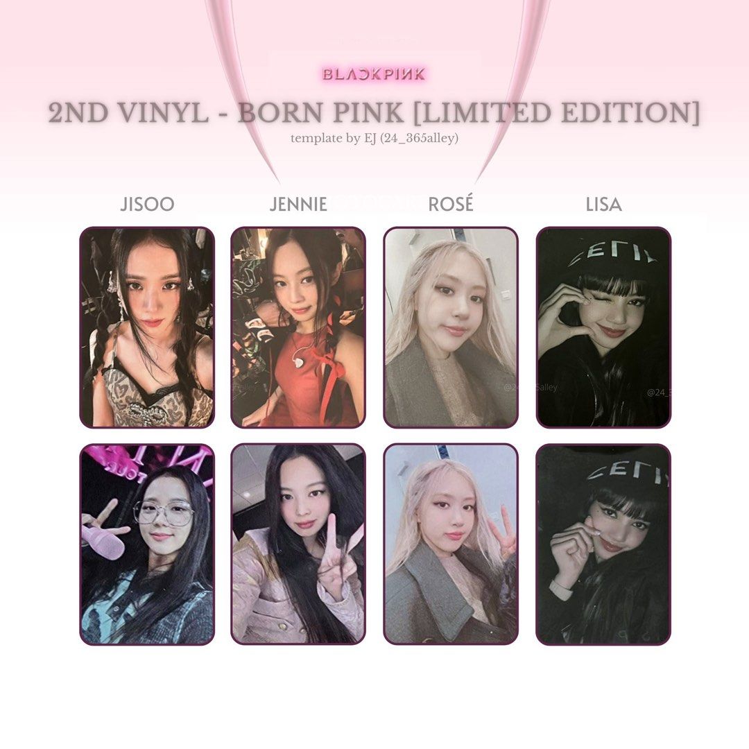 BLACKPINK - 2nd Vinyl LP [Born Pink] Limited Edition, 興趣及遊戲