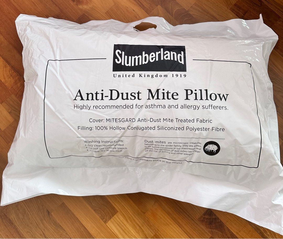 Slumberland anti dust mite pillow hot sale