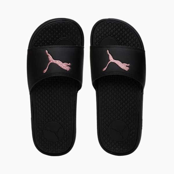 Glitter puma slides clearance
