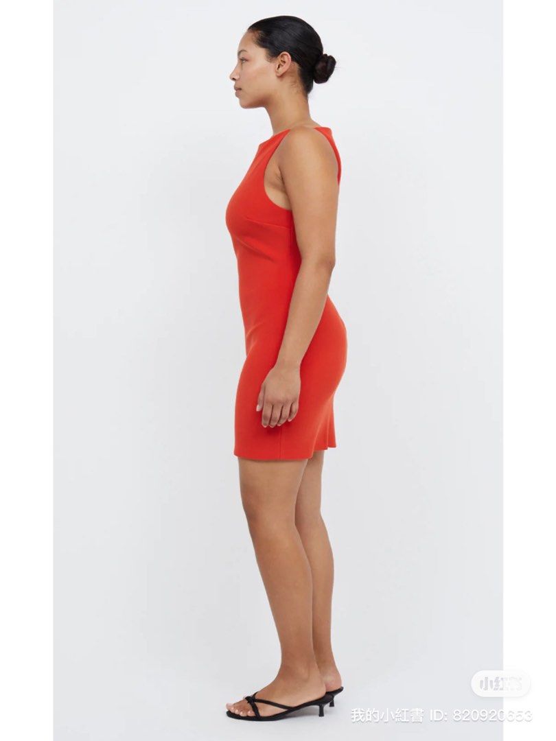 BNWT Bec&Bridge Clover Mini Dress in Fire, Women's Fashion, Dresses & Sets,  Dresses on Carousell
