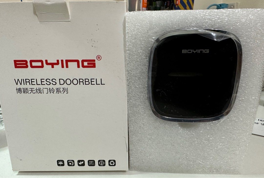 BO YING Wireless Doorbell, Waterproof Door Bell with India