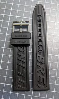 Brand New Aftermarket Breitling Replacement Sports Rubber Strap