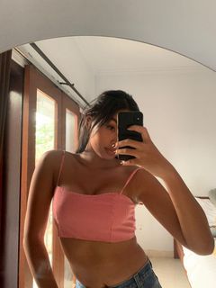 brandy melville red top