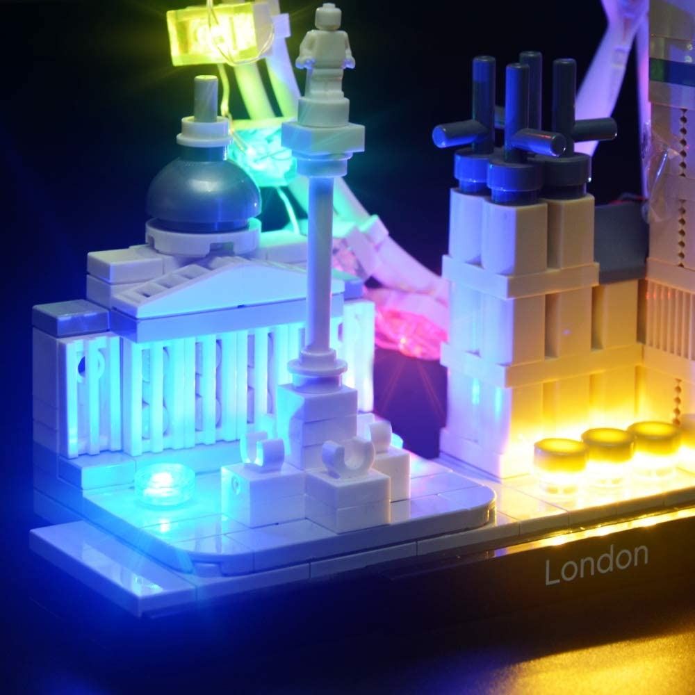 BRIKSMAX Led Lighting Kit for Architecture London Skyline Collection- Compatible with Lego 21034 Building Blocks Model- Not Include the Lego Set  , Furniture & Home Living, Lighting & Fans, Lighting on Carousell