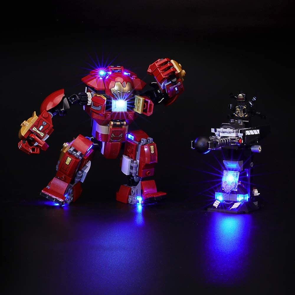 Hulkbuster smash 2025 up lego set