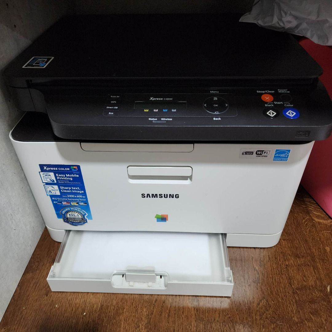 Brother laser color printer express c480w, Computers & Tech, Printers