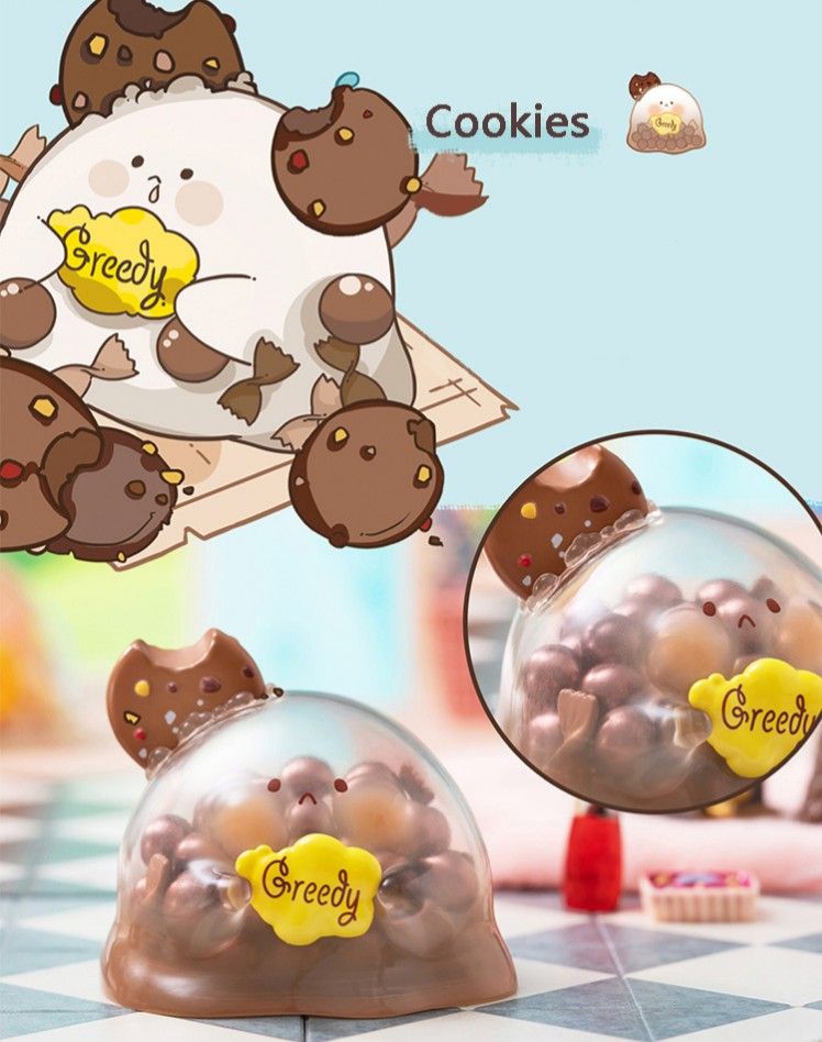 BUBBLE EGGS SERIES 2 BLIND BOX OPENED REVEALED STYLE (COOKIES, SUNNY