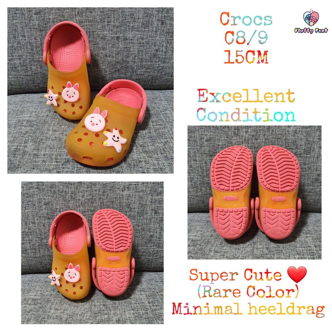 C8 9 Original Preloved Crocs Babies Kids Babies Kids Fashion on Carousell