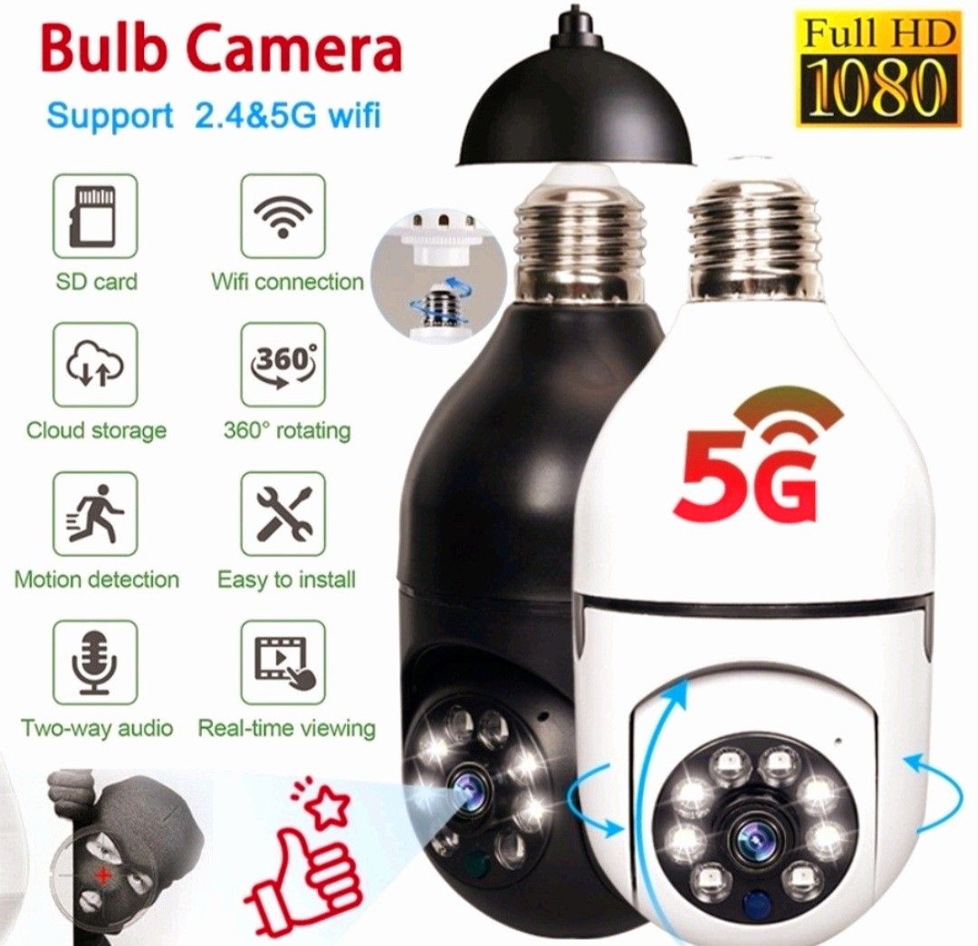 bulb surveillance camera