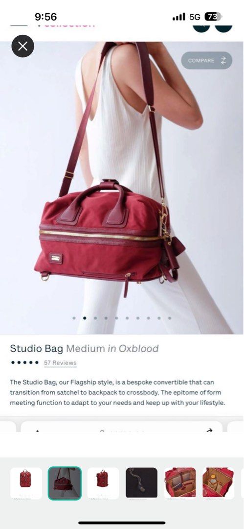 Caraa studio clearance bag medium