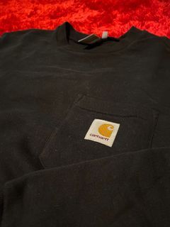 Carhartt WIP Pocket Sweatshirt in Black S