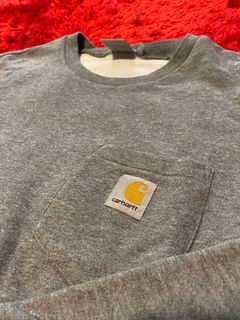 Carhartt WIP Pocket Sweatshirt in Grey S