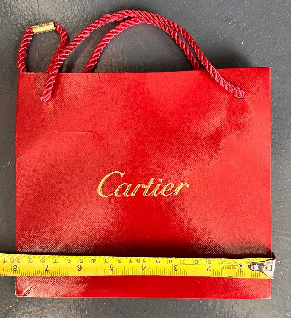 Cartier Paper Bag Luxury Bags Wallets on Carousell