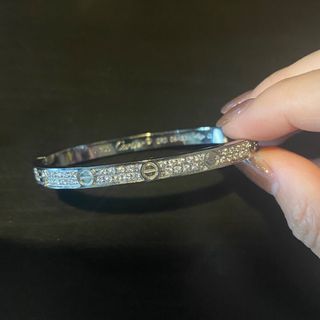 Cartier Silver Love Bracelet (Small Model)