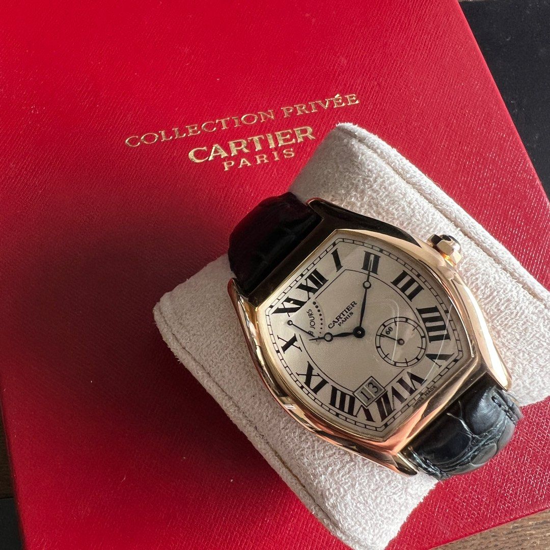 Cartier Tortue XL 8day Power Reserve CPCP Rose Gold Ref W1545851