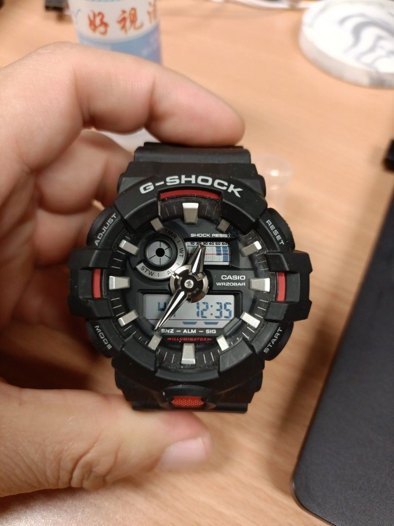CASIO GSHOCK G7001A ANALOGDIGITAL GA700 SERIES, Men